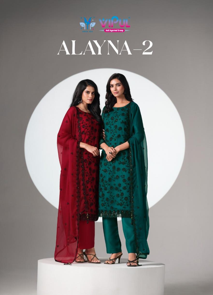 vipul alayna vol 2 pretty look crinkle chiffon dress materials 