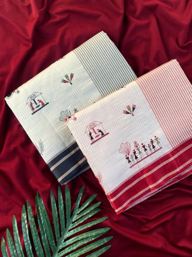 3010 shop trendy tussar silk saree for womens 