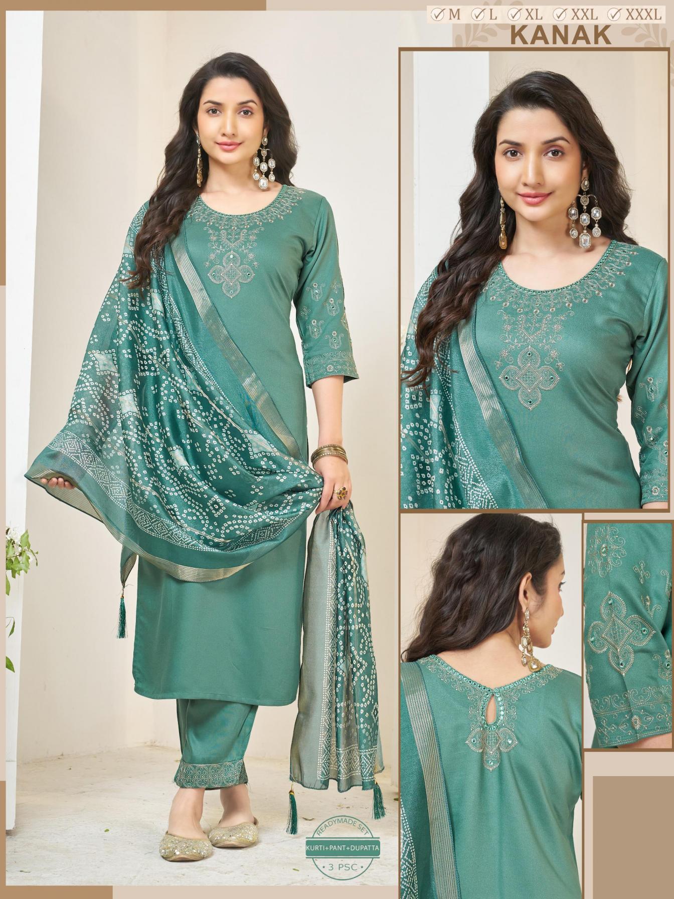 gajji silk readymade unique combo set suit for womens 