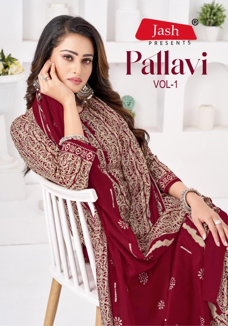jash pallavi vol 1 cotton casual advanced materials
