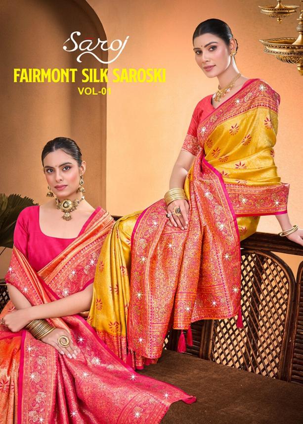 Saroj Fairmont silk saroski vol.1 Kanjivaram silk saree
