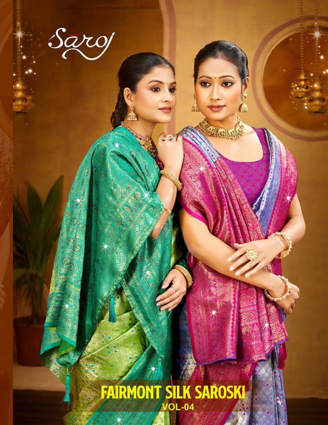 Saroj Fairmont silk saroski vol.4 Kanjivaram silk saree