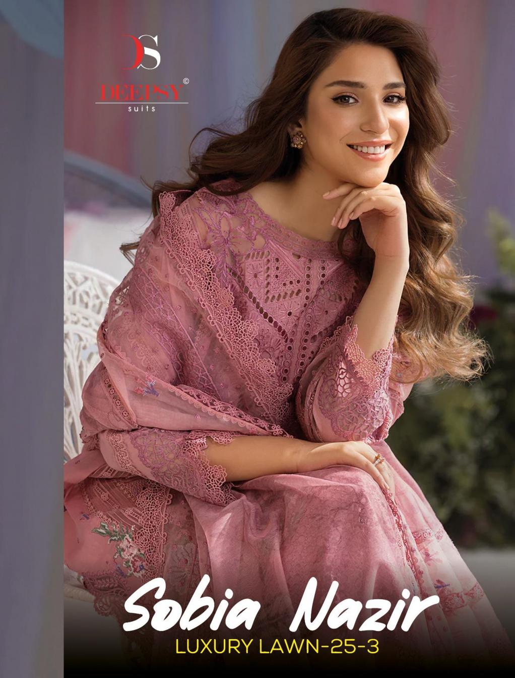 sobia nazir lawn 25 vol 3 deepsy suits cotton pakistani unstitch suits 