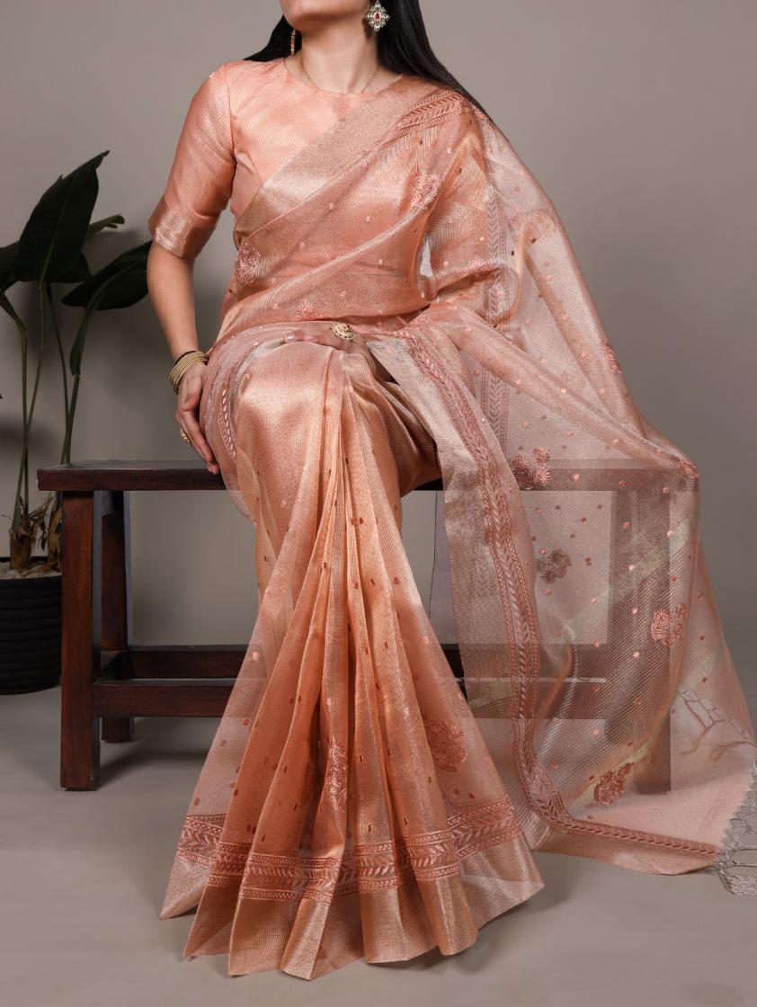 ynf7402 poly shimmer elegant saree wholesaler 