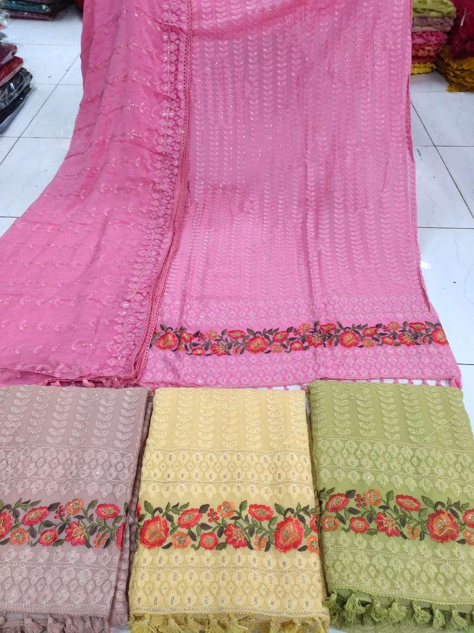 Tanuza Ethnic Vol 4 Cotton Print Designer Kurtis Catalogue Wholesale