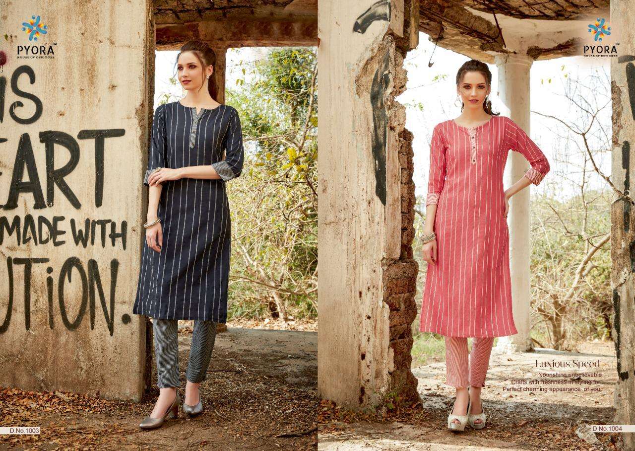 Janvi Designer Victory Vol 1 Reyon Cotton Kurtis Catalog Manufacturer