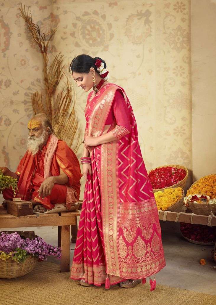 Rajtex Kundali Manipuri Satin Patta Print Sarees Catalog At Wholesale Price