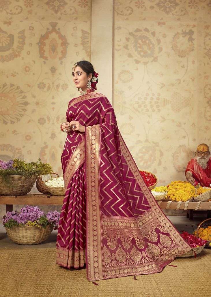 Rajtex Kundali Manipuri Satin Patta Print Sarees Catalog At Wholesale Price