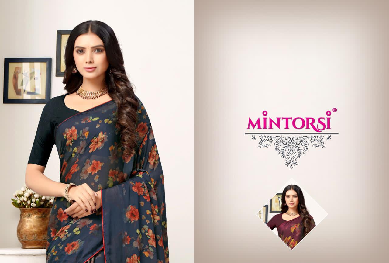 Ruchi Cadbury Georgette Printed Sarees Catalog Wholesale Rate Seller