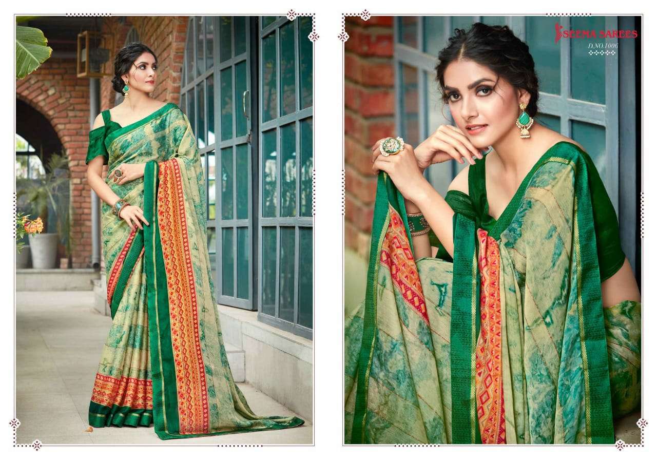 Bela Saree Mysha Paithani Silk Print Saree Catalog Wholesale Rate