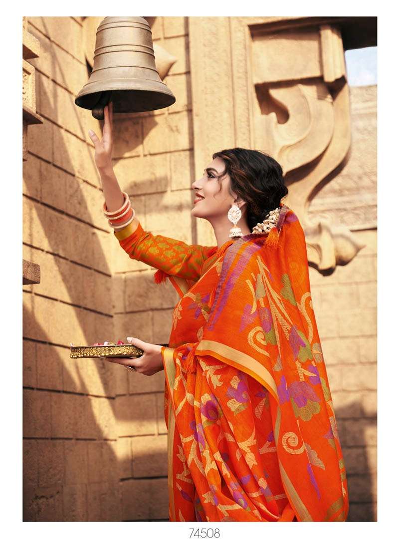 Ayush Silk Mills Heritage Wedding Designer Party Wear Fancy Saree Supplier