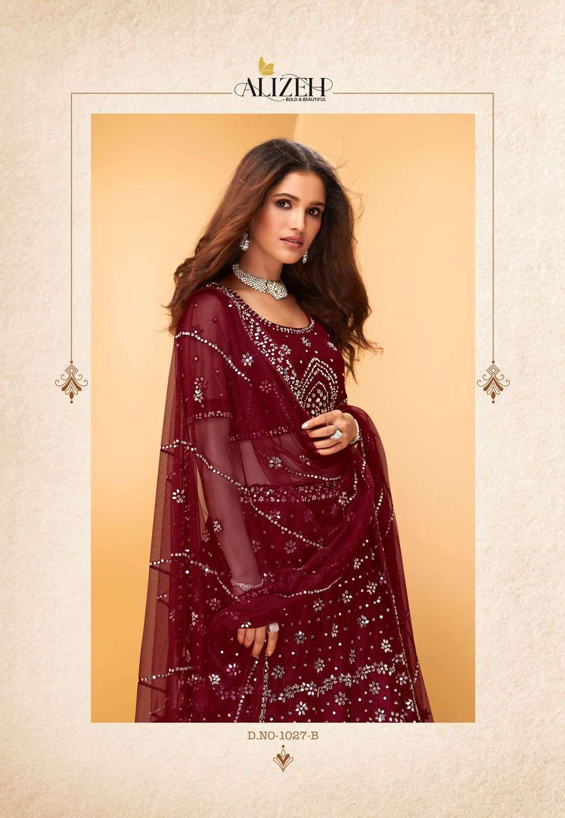 B Brand Sparkle Long Designer Stylish Kurti Manufacturer