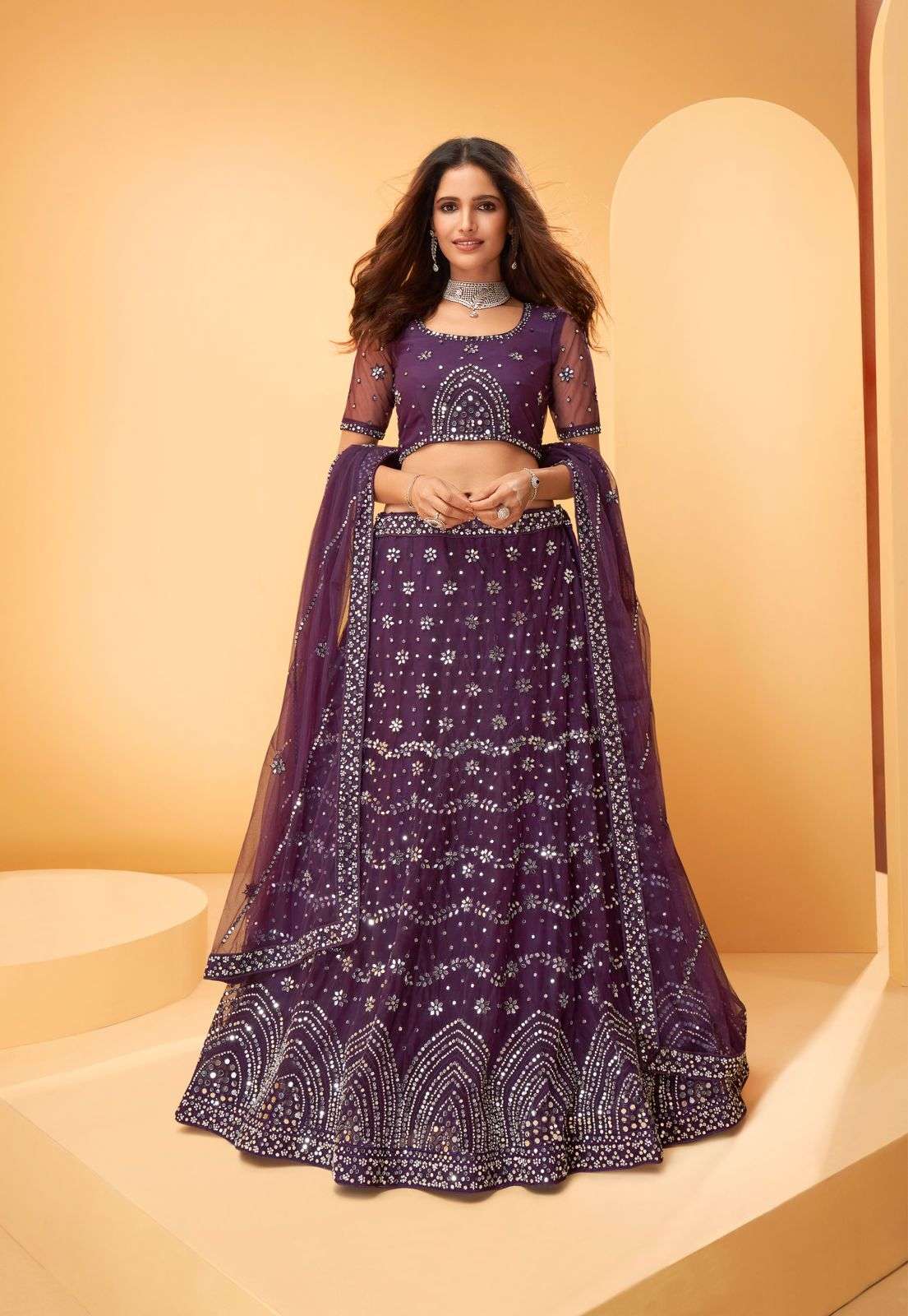 B Brand Sparkle Long Designer Stylish Kurti Manufacturer