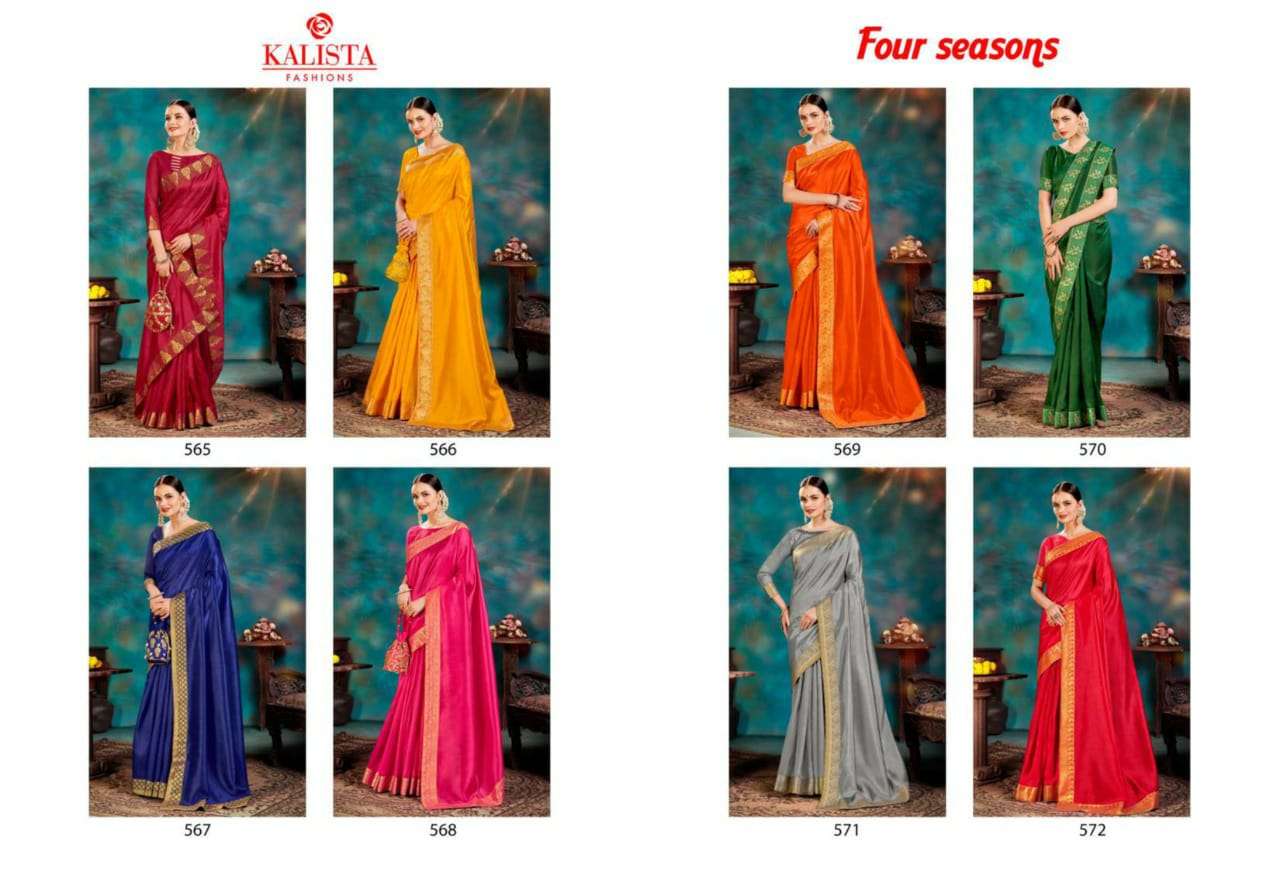 Four Buttons Seasons Classicle Fancy Kurti Catalogue Online Supplier