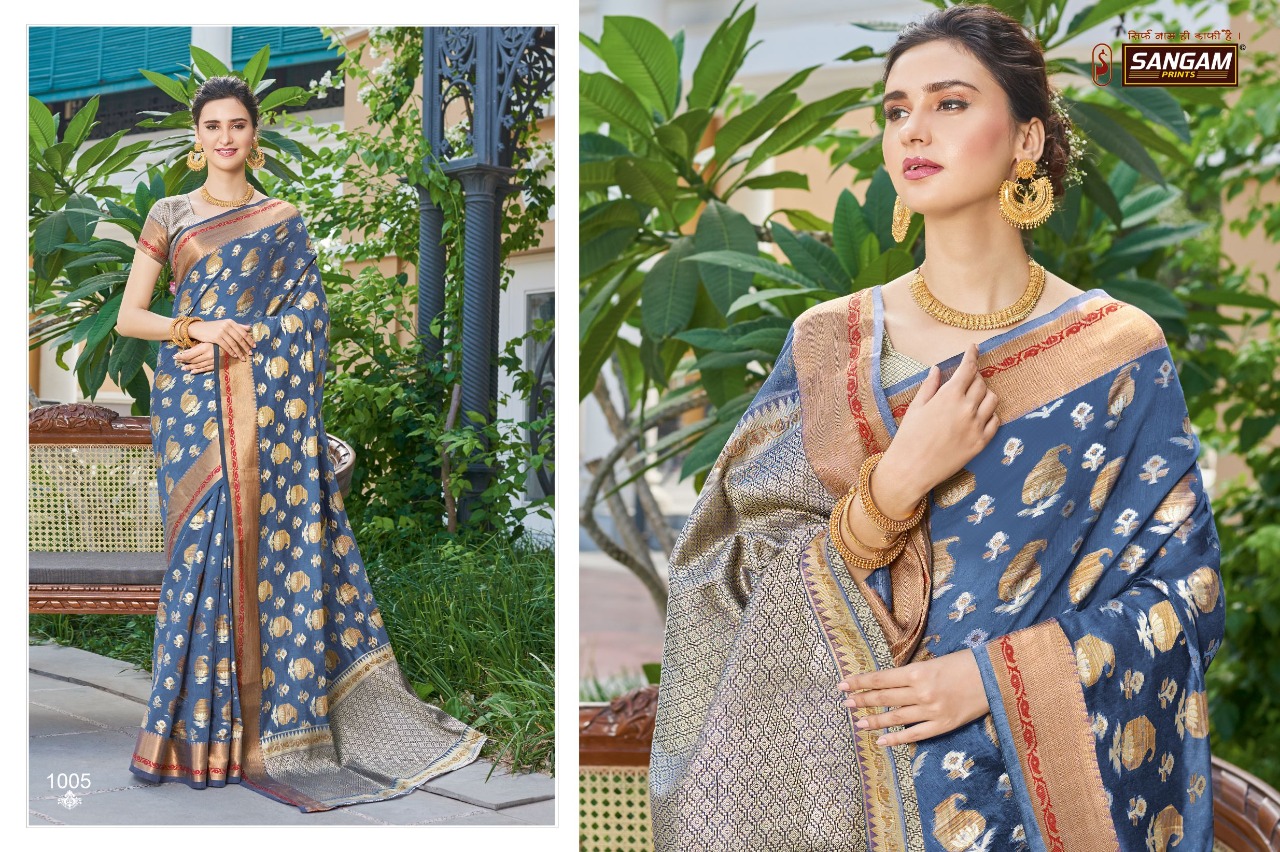 Kalista Vasundhara Polyester Cotton Traditional Fancy Saree Catalogue