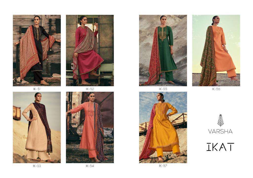 Z4u Ikat Flex Cotton Anarkali Long Fancy Kurti Catalogue Online Trader