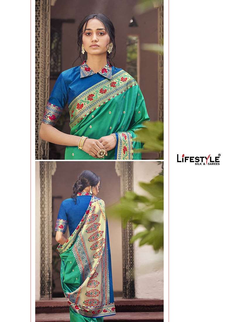 Kianaa Fashion Kanchi Silk Nylon Silk Sarees Online Shopping Low Price