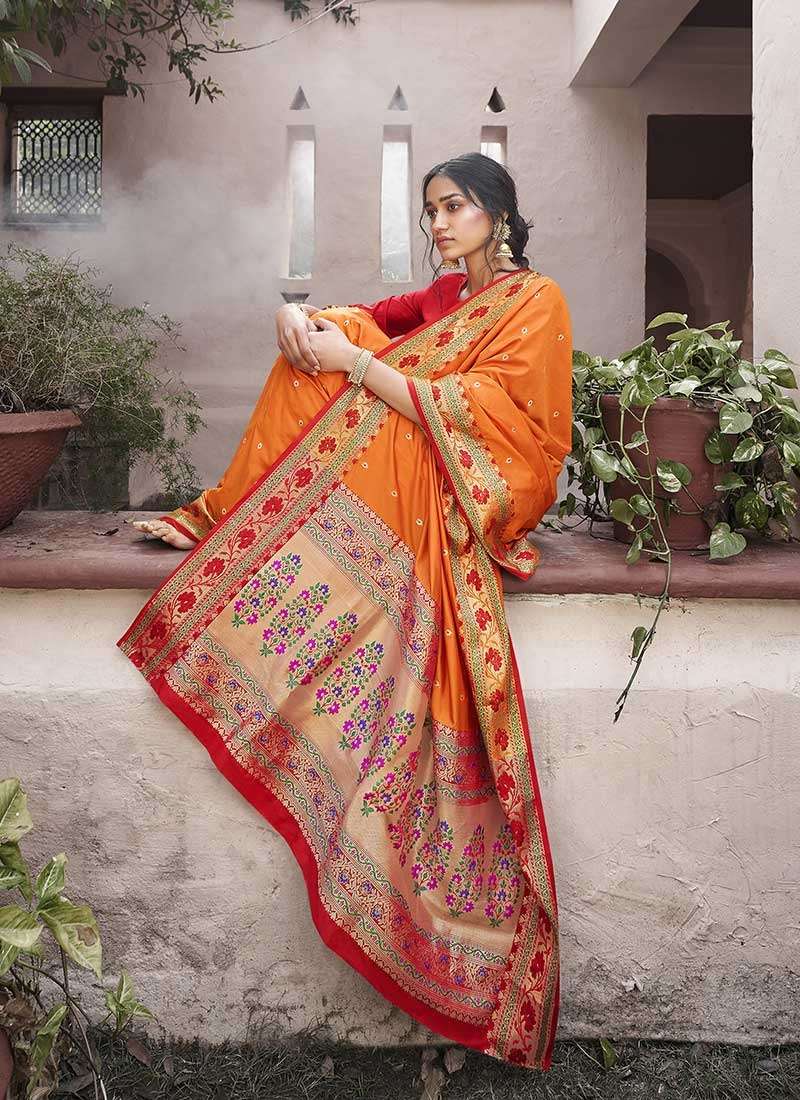 Kianaa Fashion Kanchi Silk Nylon Silk Sarees Online Shopping Low Price