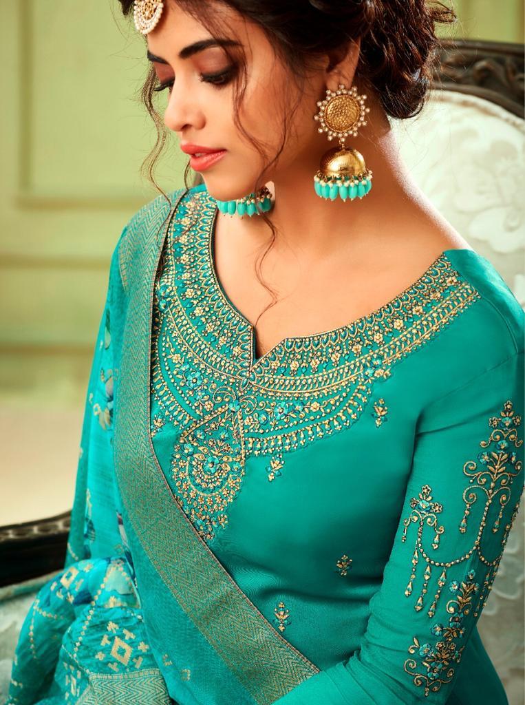 Sanskar Sarees Maheera Silk Heavy Lehenga Catalogue Wholesalers