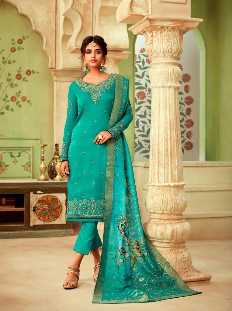 Sanskar Sarees Maheera Silk Heavy Lehenga Catalogue Wholesalers