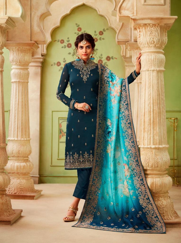 Sanskar Sarees Maheera Silk Heavy Lehenga Catalogue Wholesalers