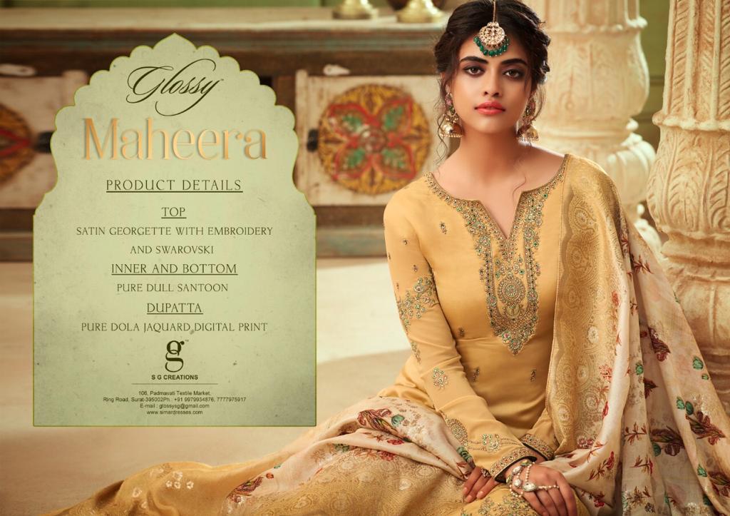 Sanskar Sarees Maheera Silk Heavy Lehenga Catalogue Wholesalers