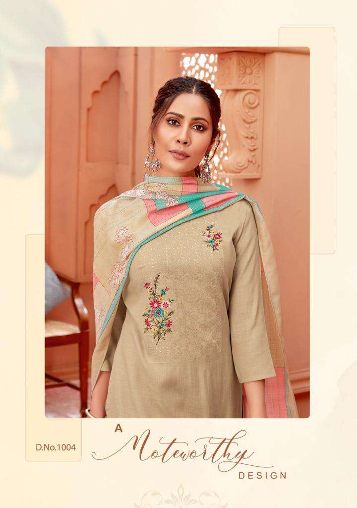 Four Buttons Coral Designer Long Gown Collection Wholesale Rate