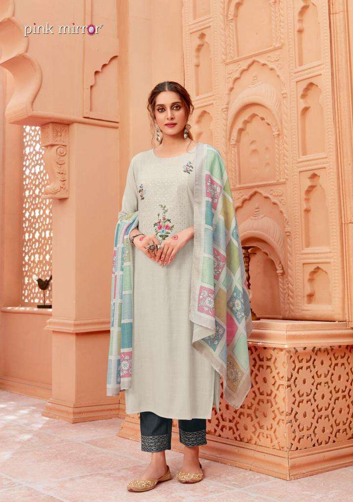 Four Buttons Coral Designer Long Gown Collection Wholesale Rate