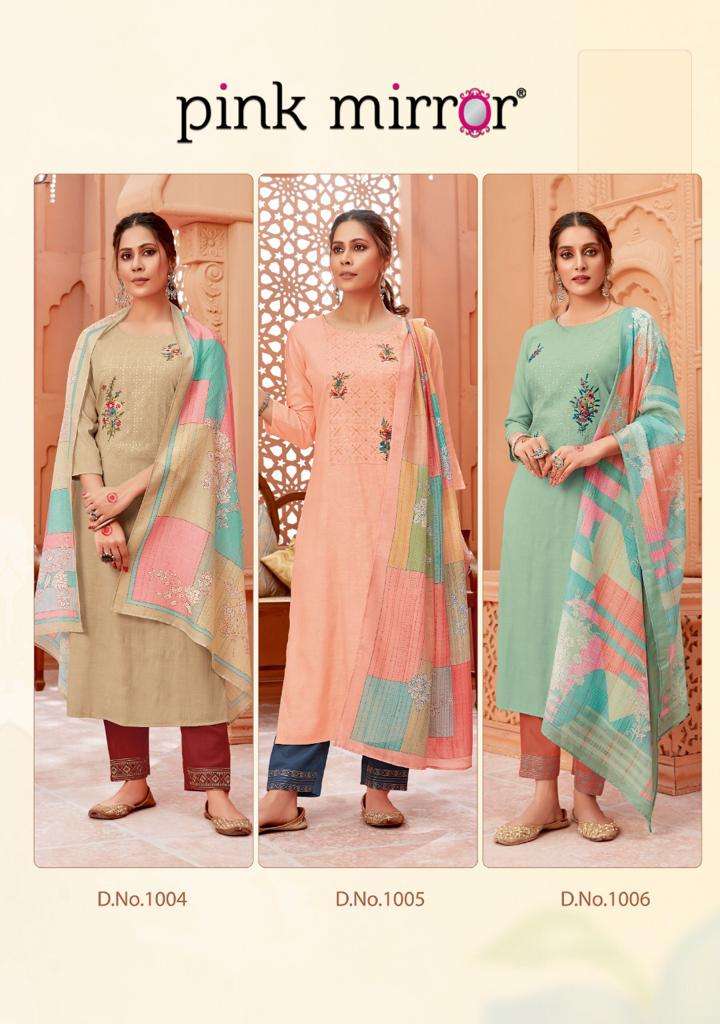 Four Buttons Coral Designer Long Gown Collection Wholesale Rate