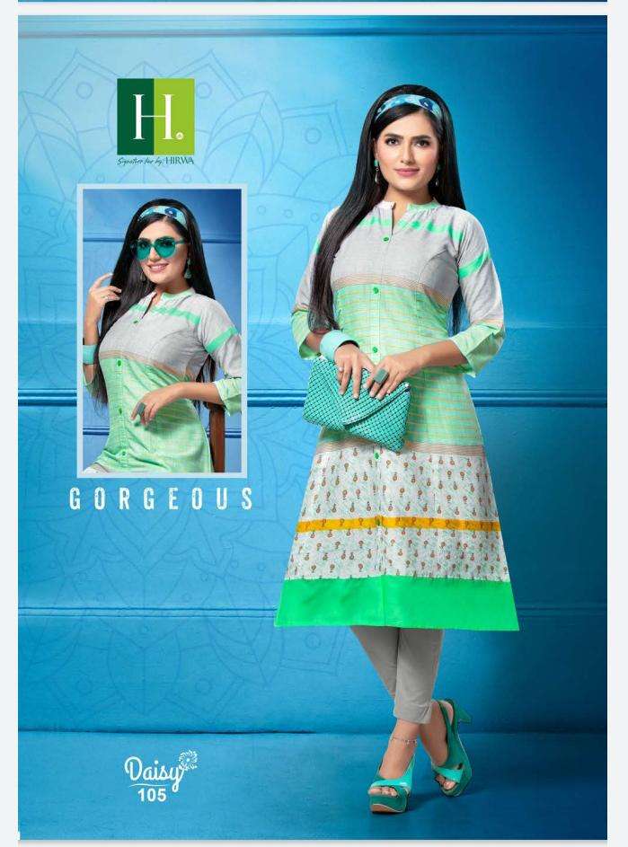 Heer By Kersom Daisy Denim Kurtis Catalog Wholesale Rate