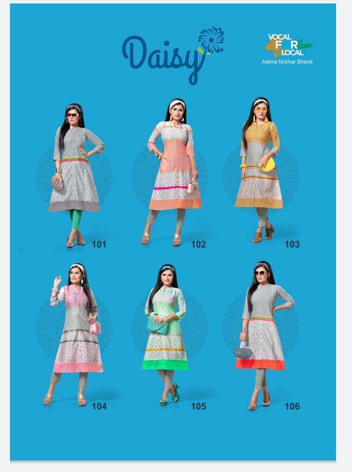 Heer By Kersom Daisy Denim Kurtis Catalog Wholesale Rate