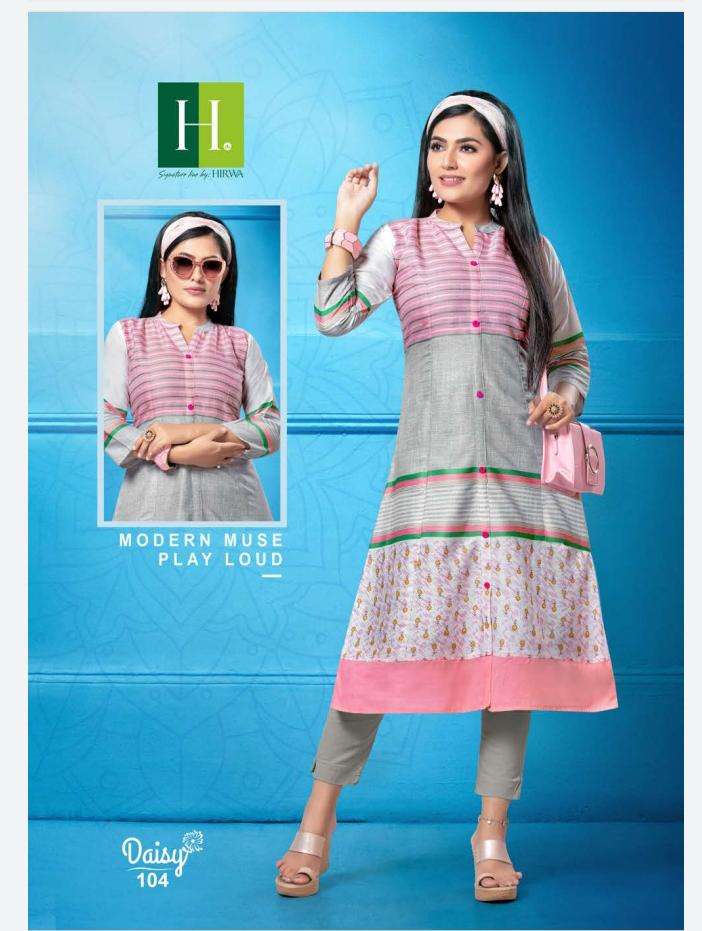 Heer By Kersom Daisy Denim Kurtis Catalog Wholesale Rate