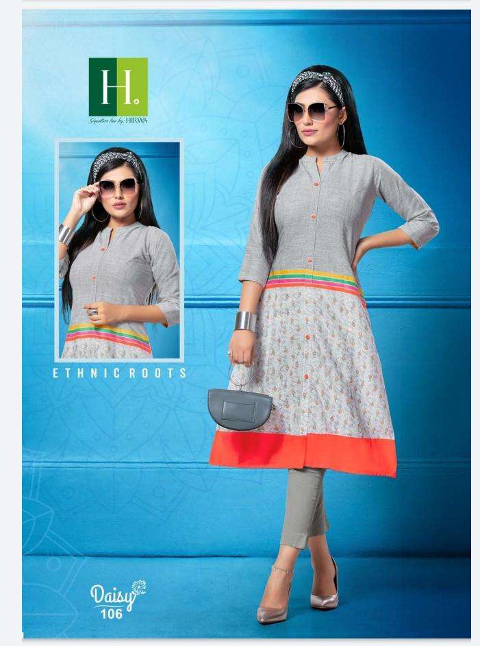 Heer By Kersom Daisy Denim Kurtis Catalog Wholesale Rate