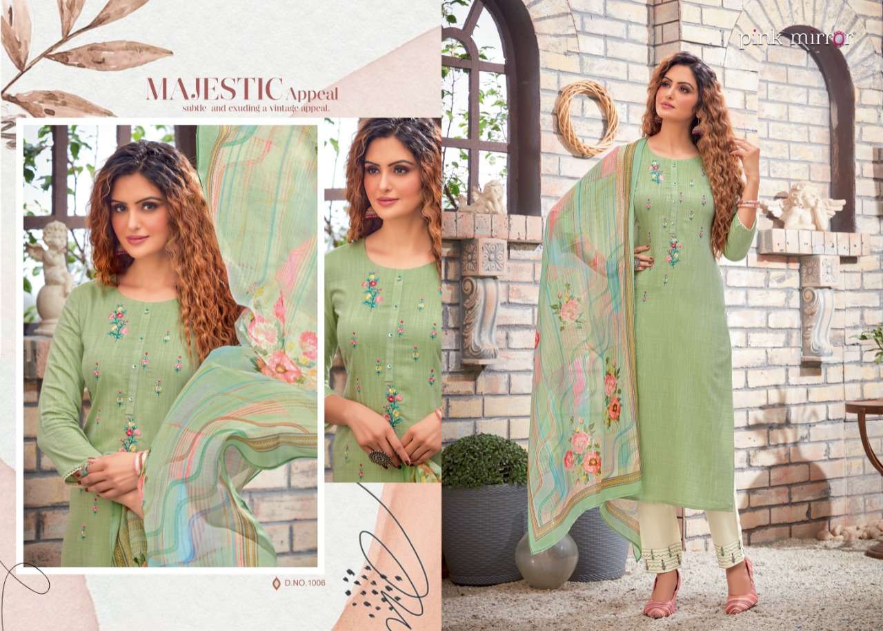 Sri Musafir Cherish Silk Patch Work Semi Stitched Salwar Kameez Catalog Wholesale