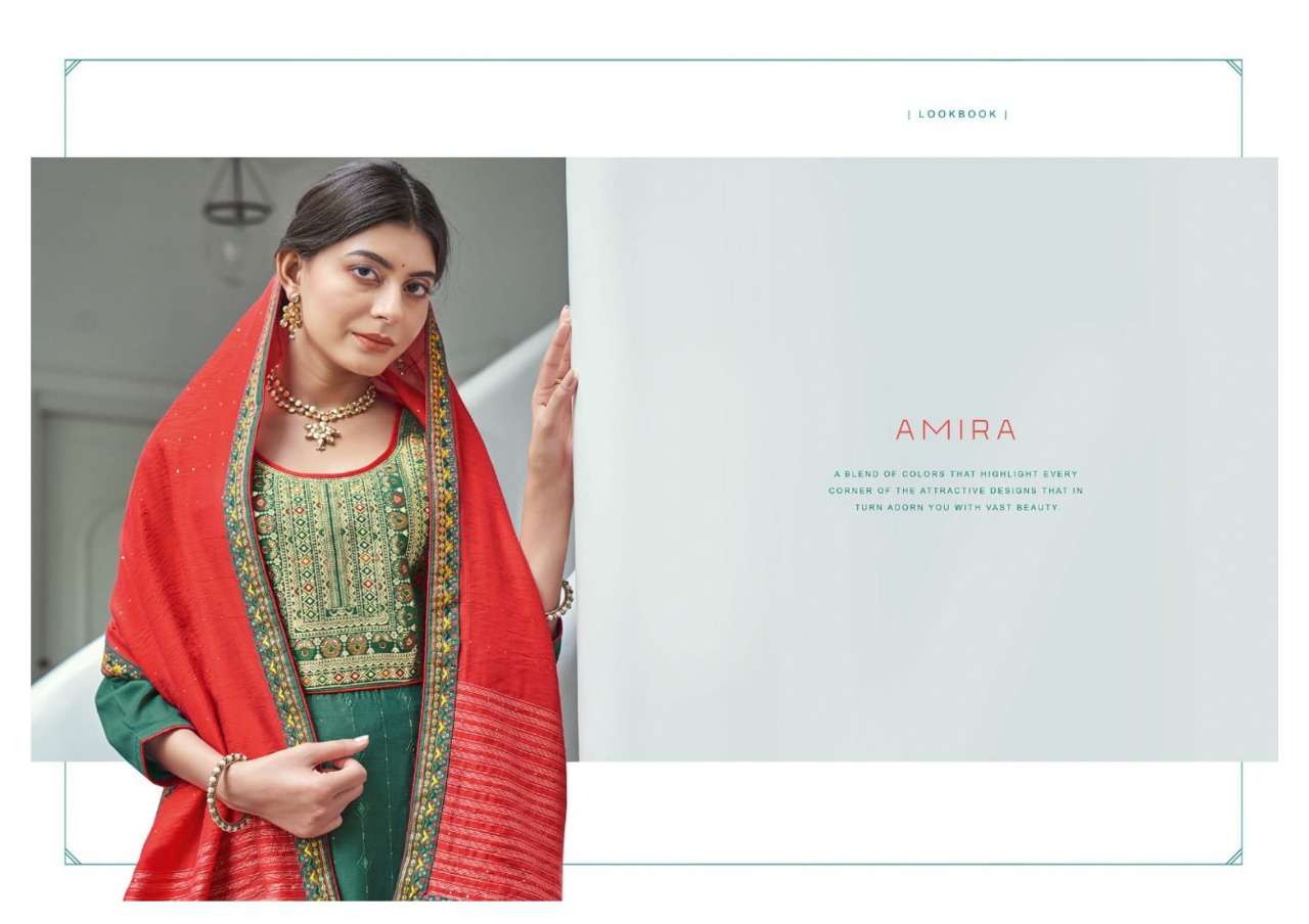 Vishal Fashions Amira 13095-13107 Series Exclusive Sarees Catalogue With Price