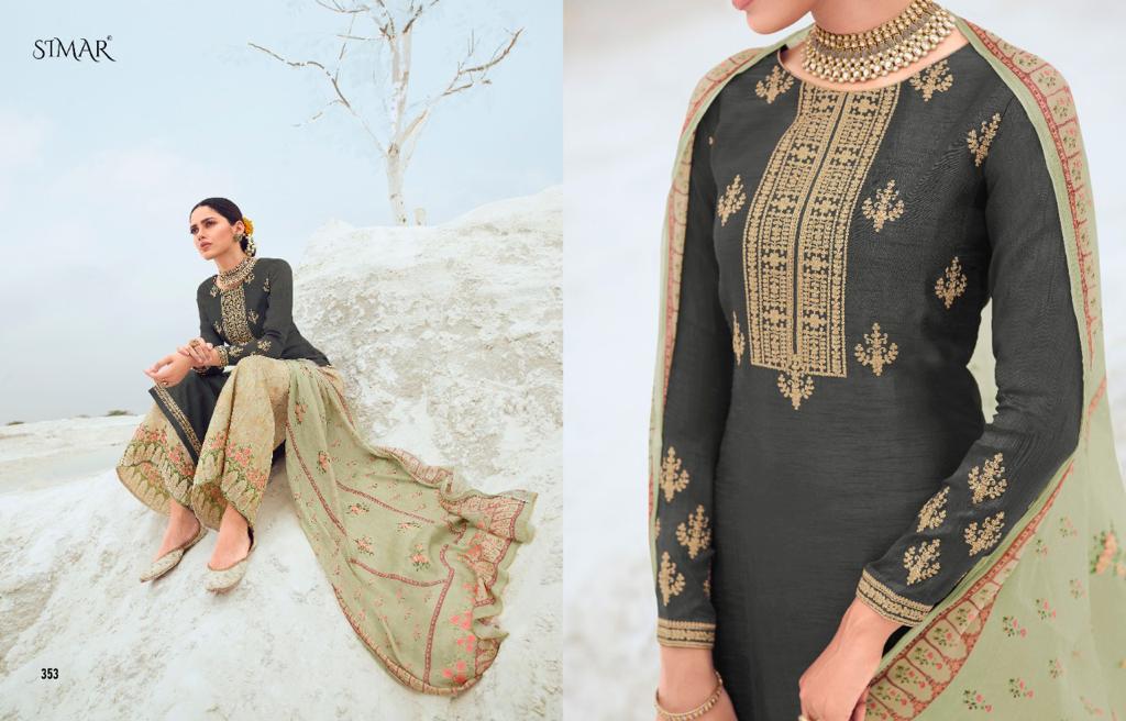 Aashirwad Suit Signature Georgette Kali Pattern Wholesale Clothing Store In Surat