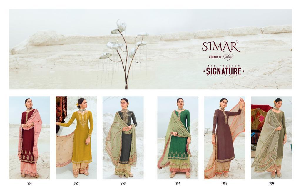 Aashirwad Suit Signature Georgette Kali Pattern Wholesale Clothing Store In Surat