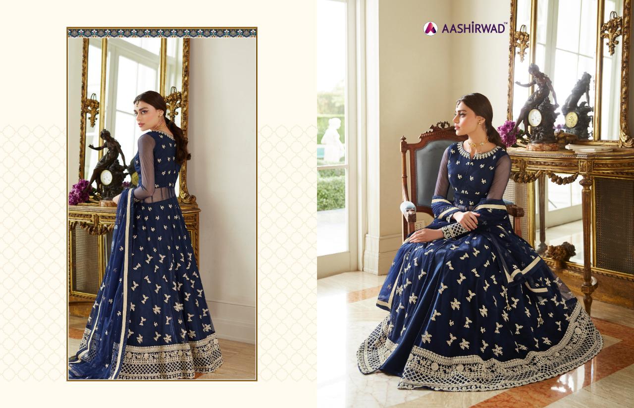 Aashirwad Launch Celebration Heavy Net Party Wear Salwar Suit Online Shopping