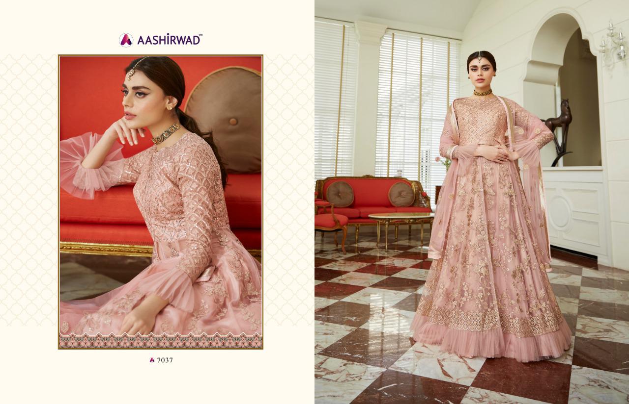 Aashirwad Launch Celebration Heavy Net Party Wear Salwar Suit Online Shopping