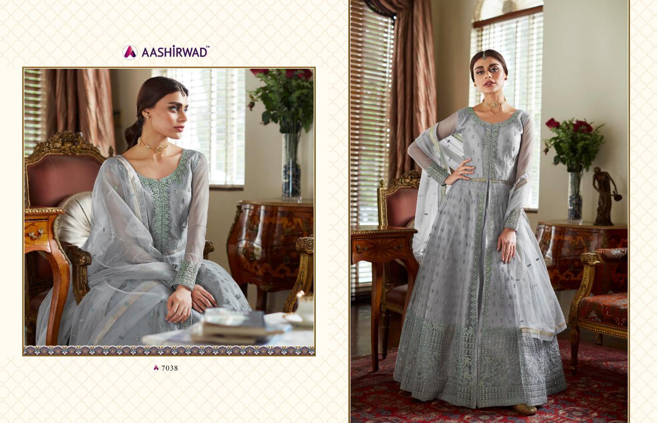 Aashirwad Launch Celebration Heavy Net Party Wear Salwar Suit Online Shopping