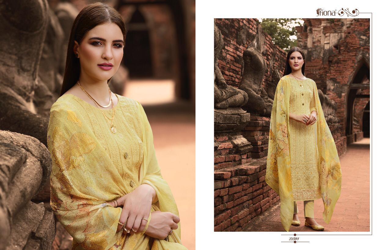 Fiona Mannat Pure Georgette With Lacknowi Embroidery Work Salwar Suit Online