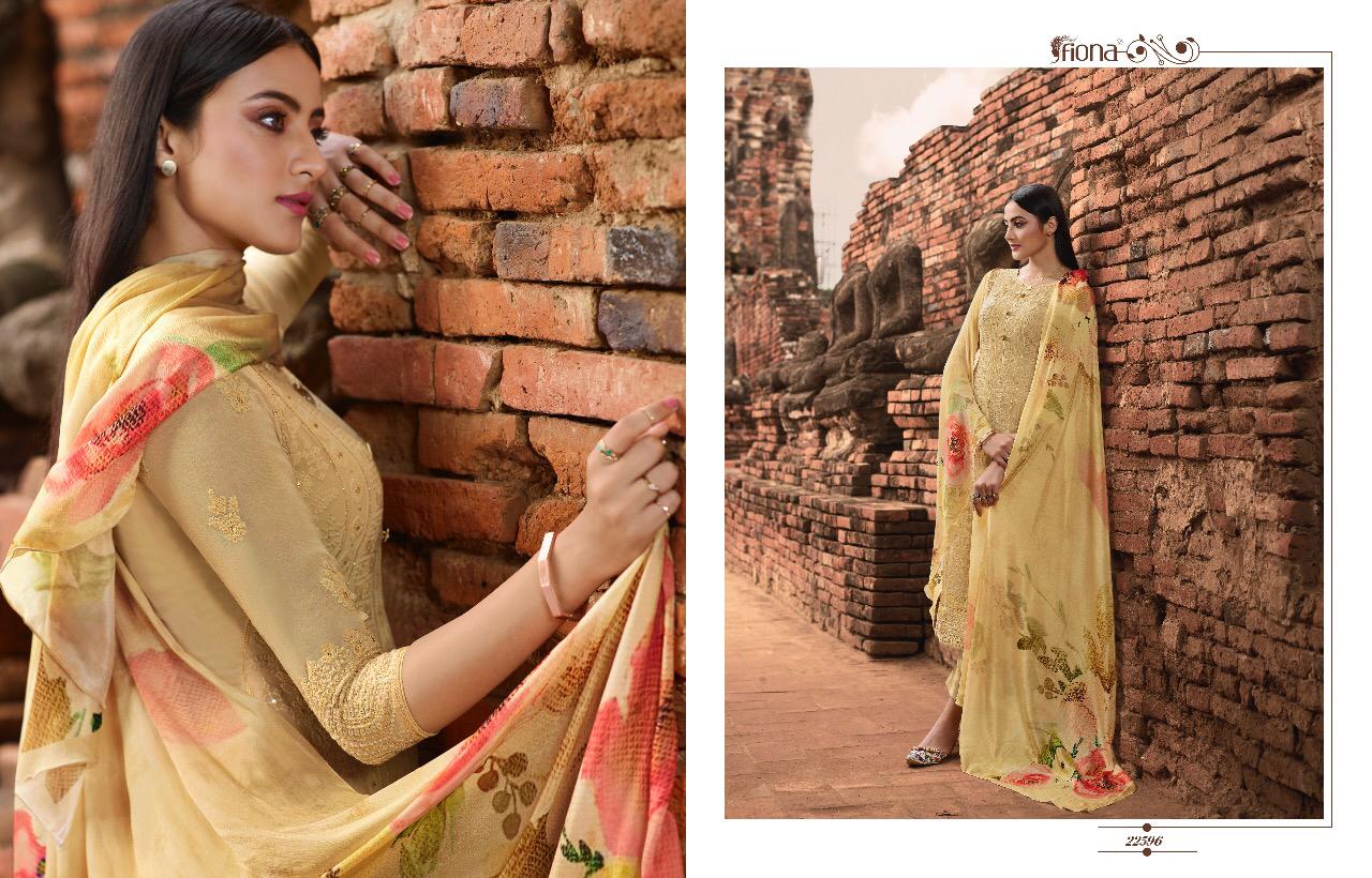 Fiona Mannat Pure Georgette With Lacknowi Embroidery Work Salwar Suit Online