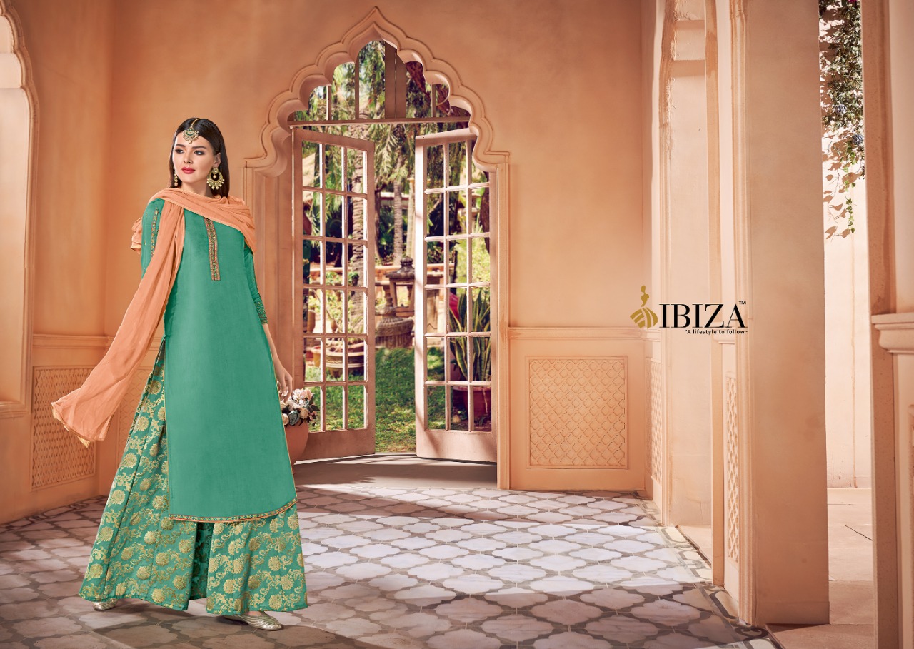 Ibiza Taskeen 327-332 Series Pure Upada Silk Ladies Salwar Suits Catalog