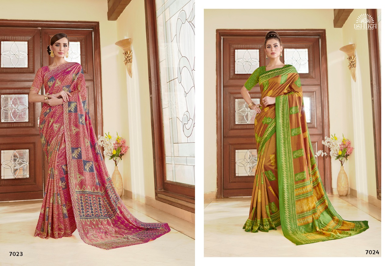 Ishika Sarees Kavya Sana Silk Saris Buy Online Shopping In India