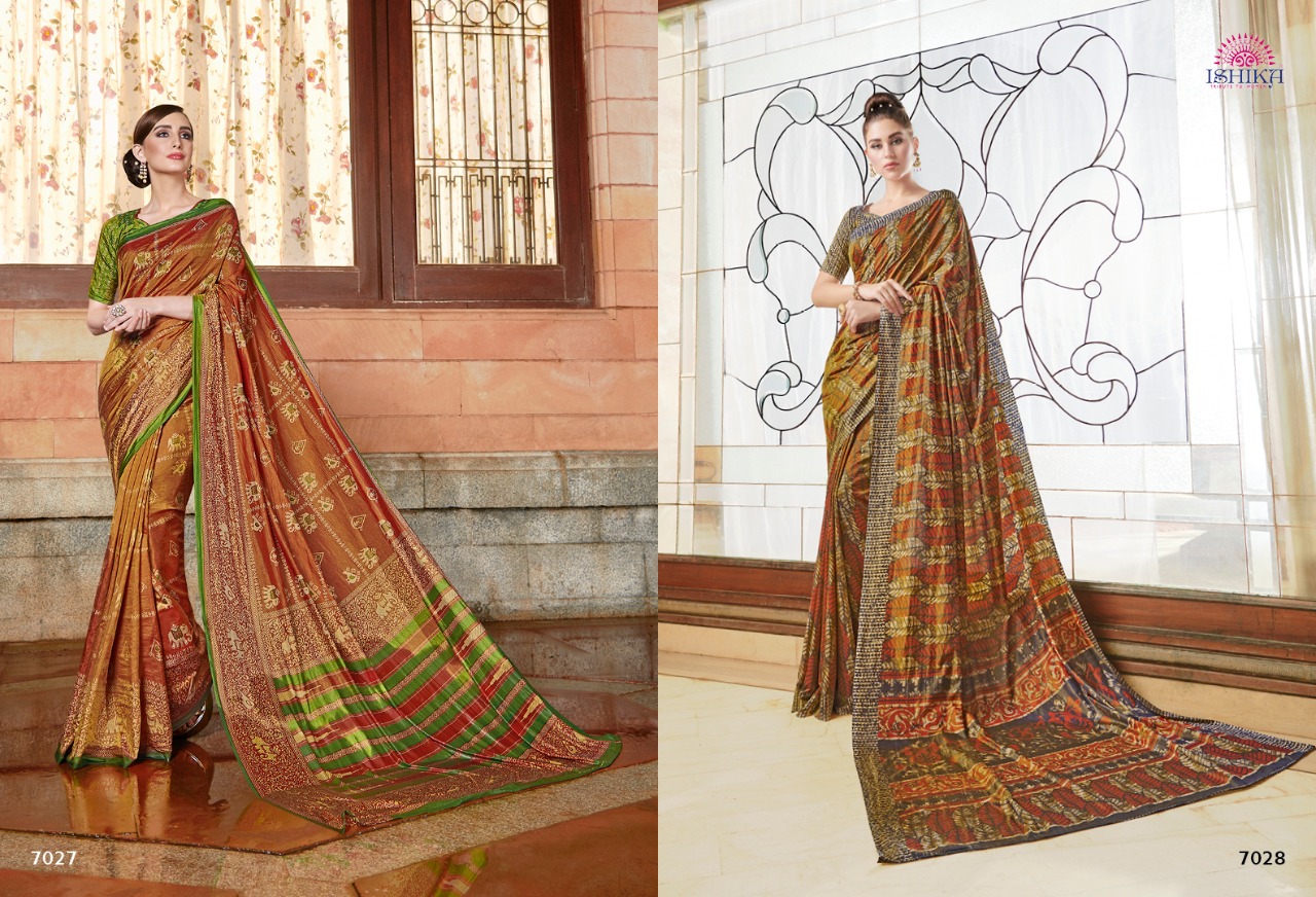 Ishika Sarees Kavya Sana Silk Saris Buy Online Shopping In India