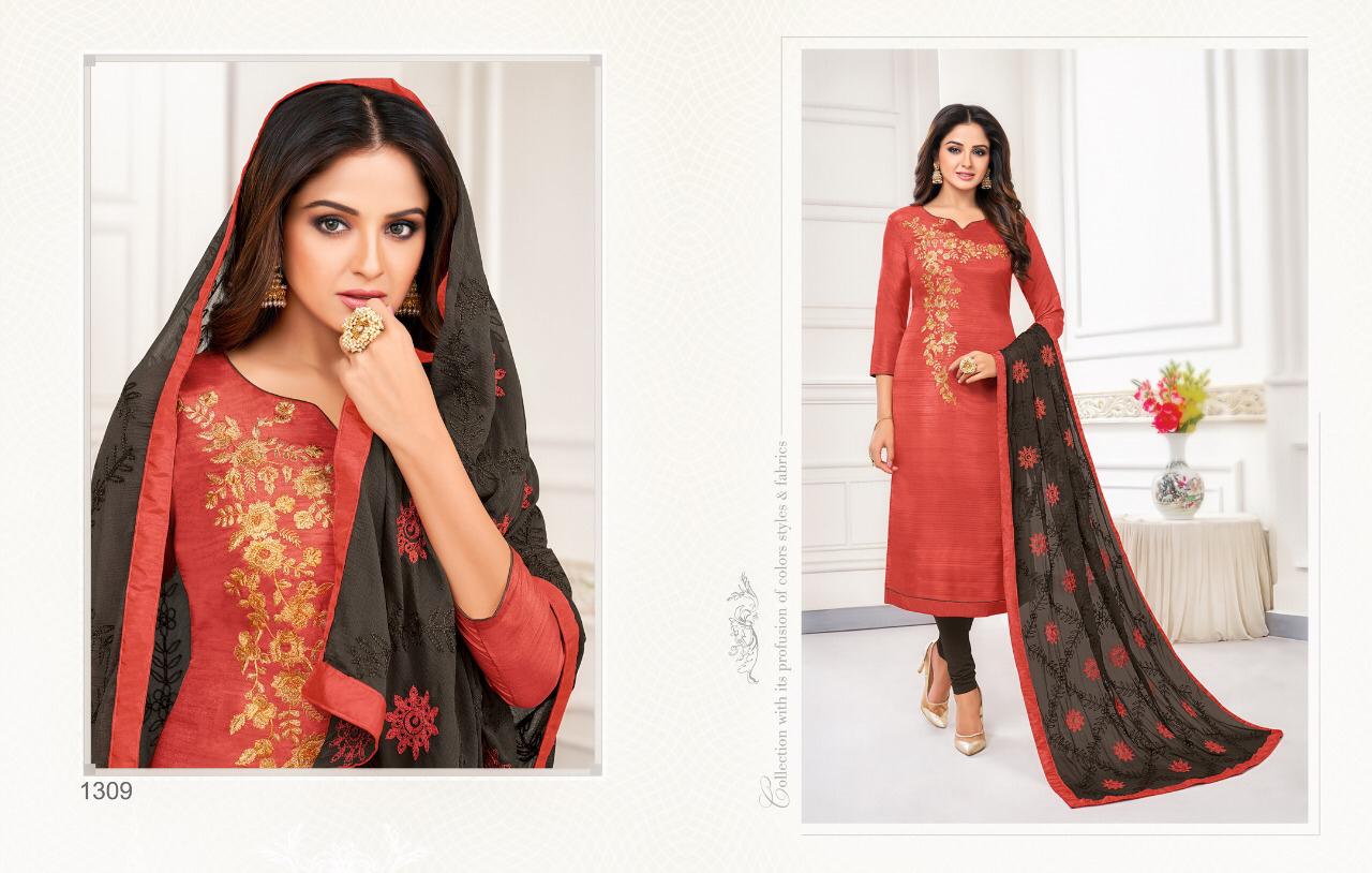 Kasmeera Kamini Silk Vol 5 Banarasi Silk Formal Wear Salwar Suit Online Shopping