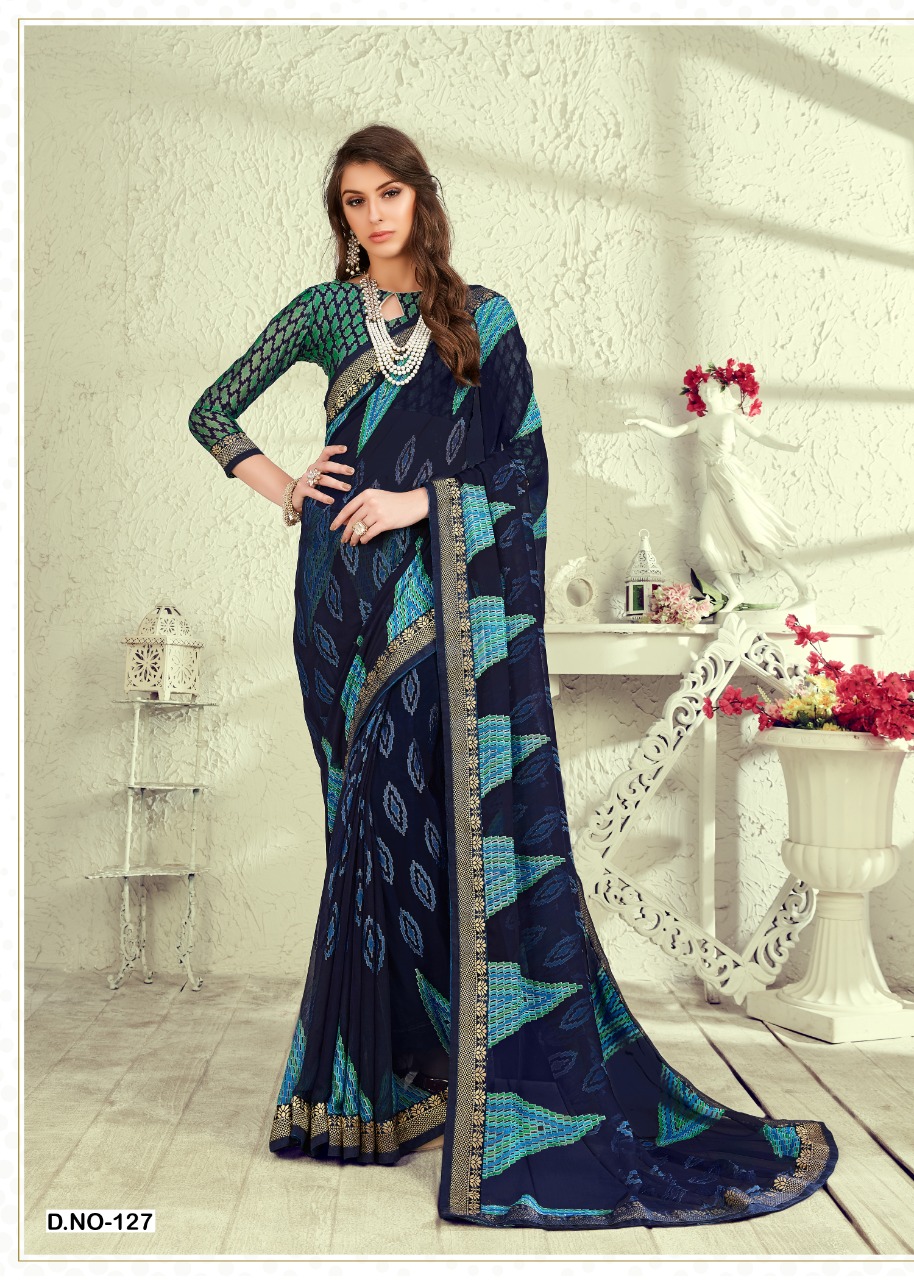 Kianaa Present Rangrasiya Zilmil Brasso With Border Saree Online Shopping