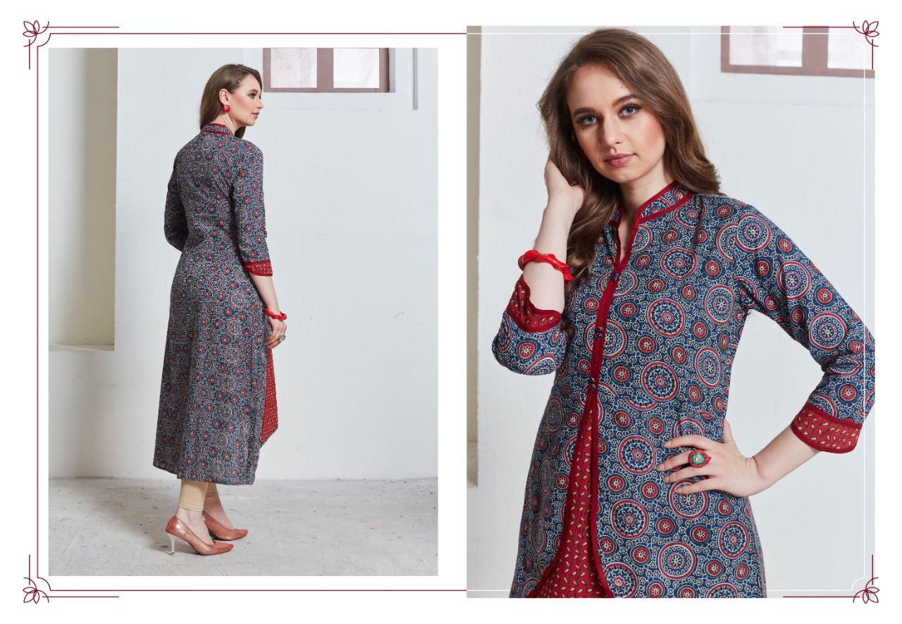 Lt Nitya Aashi Regular Wear Fancy Kurti Catlog Trader In Surat Market