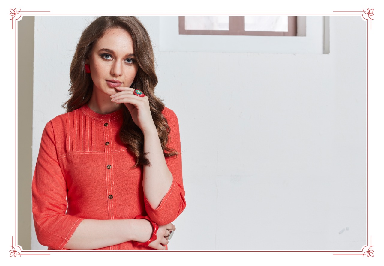 Lt Nitya Aashi Regular Wear Fancy Kurti Catlog Trader In Surat Market