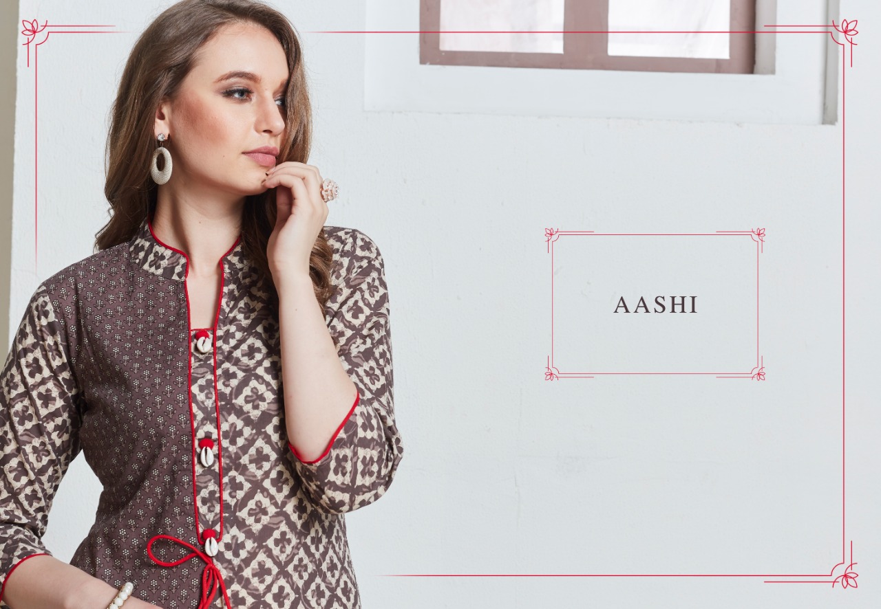 Lt Nitya Aashi Regular Wear Fancy Kurti Catlog Trader In Surat Market